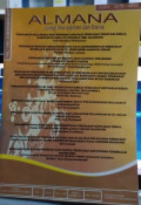 Image of ALMANA: JURNAL MANAJEMEN DAN BISNIS: VOLUME 1 NOMOR 3