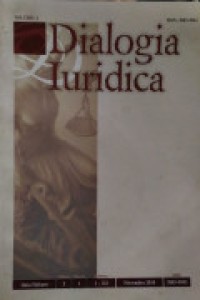Image of DIALOGIA IURIDICA: VOLUME 2 NOMOR 1