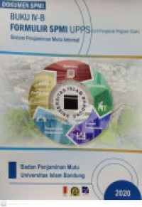 Image of FORMULIR SPMI UPPS (BUKU IV-B)