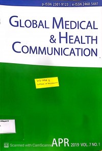 Image of GLOBAL MEDICAL & HEALTH COMMUNICATION: VOLUME 7 NOMOR 1