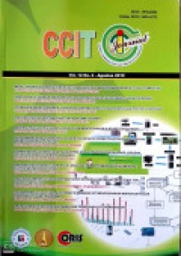Image of JOURNAL CCIT: VOL.12 NOMOR 2