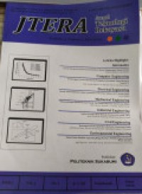 Image of JTERA JURNAL TEKNOLOGI REKAYASA: VOLUME 4 NOMOR 1