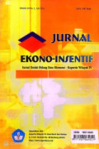 Image of JURNAL EKONO INTENSIF: VOLUME 10 NOMOR 1