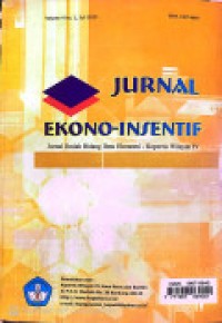 Image of JURNAL EKONO INTENSIF: VOLUME 4 NOMOR 1