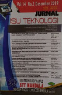 Image of JURNAL ISU TEKNOLOGI: VOLUME 12 NOMOR 2