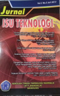 Image of JURNAL ISU TEKNOLOGI: VOLUME 5 NOMOR 2