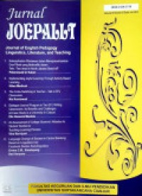 Image of JURNAL JOEPALLT: VOL.III NOMOR 03