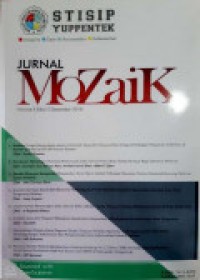 Image of JURNAL MOZAIK: VOLUME X EDISI I