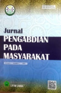Image of JURNAL PENGABDIAN PADA MASYARAKAT: VOL. 3 NOMOR 2