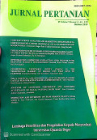 Image of JURNAL PERTANIAN: VOLUME 9 NOMOR 2