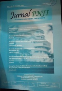 Image of Jurnal PNFI PENDIDIKAN NONFORMAL DAN INFORMAL:  VOLUME 1 NOMOR 1