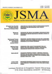 Image of Jurnal Sains Manajemen Dan Akuntansi Vol 14 No 2 Nov 2022
