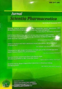 Image of JURNAL SCIENTA PHARMACEUTICA: VOLUME 1 NO 1
