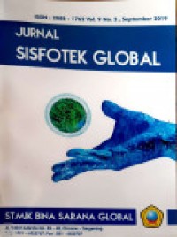 Image of JURNAL SISFOTEK GLOBAL: VOL.9 NOMOR 2