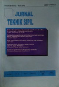 Image of JURNAL TEKNIK SIPIL: VOLUME 8 NOMOR 1