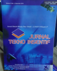 Image of JURNAL TEKNO INSENTIF: VOLUME 12 NOMOR 2