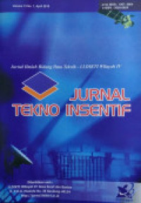 Image of JURNAL TEKNO INSENTIF: VOLUME 13 NOMOR 1