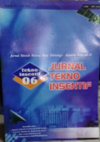 Image of JURNAL TEKNO INSENTIF: VOLUME 4 NOMOR 1