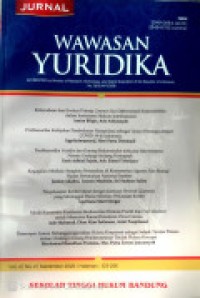 Image of JURNAL WAWASAN YURIDIKA: VOLUME 4 NOMOR 2