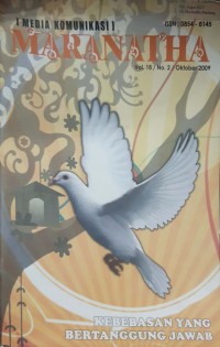 Image of MEDIA KOMUNIKASI MARANATHA VOL.18 NO. 2 OKTOBER 2009