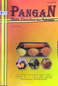 Image of PANGAN MEDIA: MEDIA KOMUNIKASI DAN INFORMASI: VOLUME 26 NOMOR 1