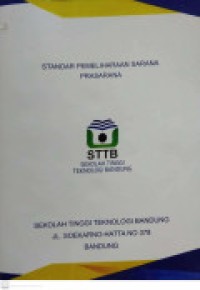 Image of STANDAR PEMELIHARAAN SARANA PRASARANA
