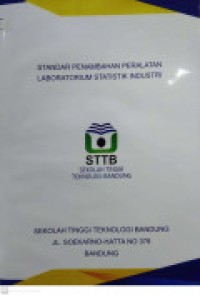 Image of STANDAR PENAMBAHAN PERALATAN LABORATORIUM STATISTIK INDUSTRI