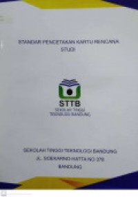 Image of STANDAR PENCETAKAN KARTU RENCANA STUDI