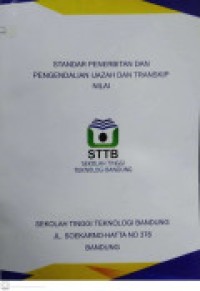 Image of STANDAR PENERBITAN DAN PENGENDALIAN IJAZAH DAN TRANSKIP NILAI