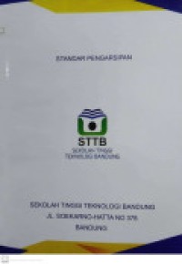 Image of STANDAR PENGARSIPAN