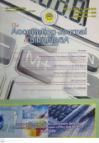 Image of THE ACCOUNTING JOURNAL OF BINANIAGA VOL. 4 NO. 1 JUNE 2019
