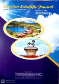 Image of TOURISM SCIENTIFIC JOURNAL: VOL. 5 NOMOR 1