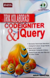 Image of TRIK KOLABORASI CODEIGNITER & JQUERY