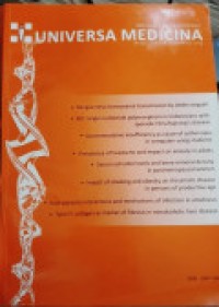 Image of UNIVERSA MEDICINA VOLUME 29 NOMOR 2