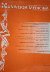 Image of UNIVERSA MEDICINA VOLUME 33 NOMOR 3