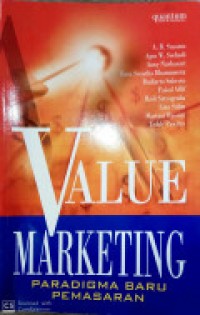 Image of VALUE MARKETING: PARADIGMA BARU PEMASARAN