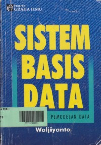 SISTEM BASIS DATA: ANALISIS DAN PEMODELAN DATA