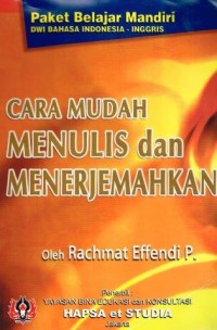 Cara Mudah Menulis dan Menerjemahkan