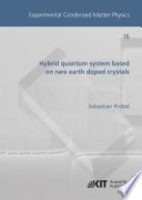 Hybrid quantum system based on rare earth doped crystals