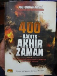 400 HADITS AKHIR ZAMAN