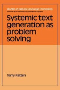 Systemic Text Generation as Problem Solving