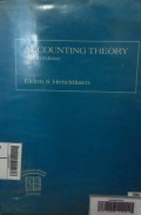 Accounting theory 4th Ed