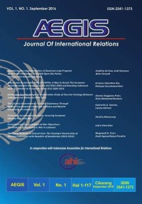 AEGIS JOURNAL OF INTERNATIONAL RELATIONS VOLUME 1 NOMOR 1