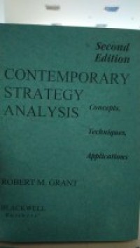 Contemporary strategy analysis