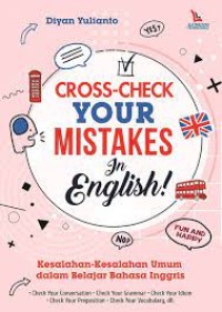 Cross-check Your Mistakes In English