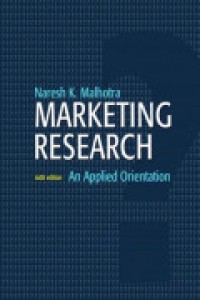 EBOOK : Marketing Research ;An Applied Orientation, 6th Edition