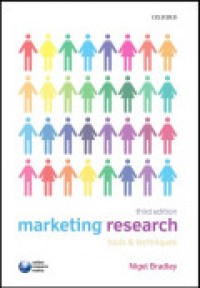 EBOOK : Marketing Research ; tools & techniques, 3rd Edition