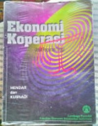 Ekonomi Koperasi : Untuk Perguruan Tinggi