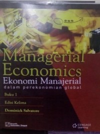 Ekonomi Manajerial Ed.5 Buku 1