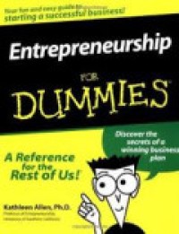 Entrepreneurship for Dummies